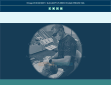 Tablet Screenshot of chicagodentalarts.com